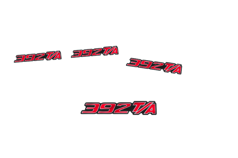 Dodge Emblem & Badges set with 392 T/A logo (Type 3) Dodge emblems decoinfabric