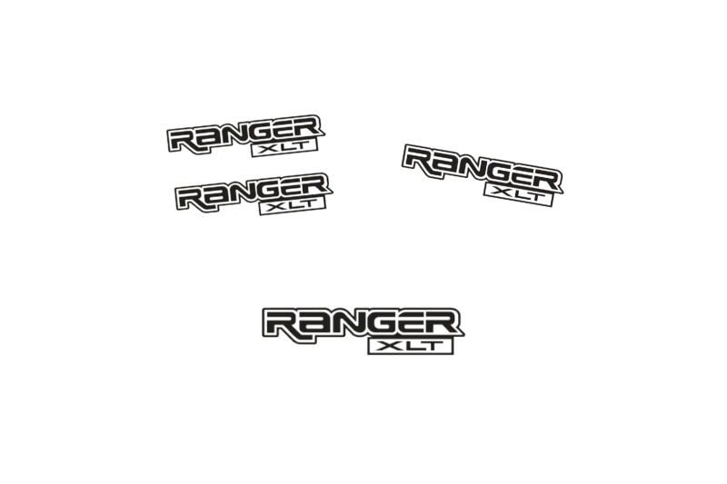 Ford Ranger Emblem & Badges set with Ranger XTL logo – decoinfabric