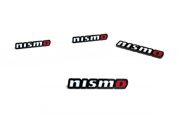 Nissan Emblem & Badges set with Nismo logo Nissan emblems decoinfabric