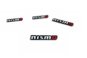 Nissan Emblem & Badges set with Nismo logo Nissan emblems decoinfabric
