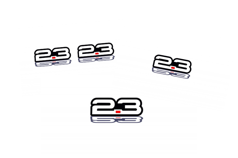 Ford Emblem & Badges set with 2.3 logo