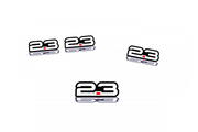 Ford Emblem & Badges set with 2.3 logo Ford emblems decoinfabric