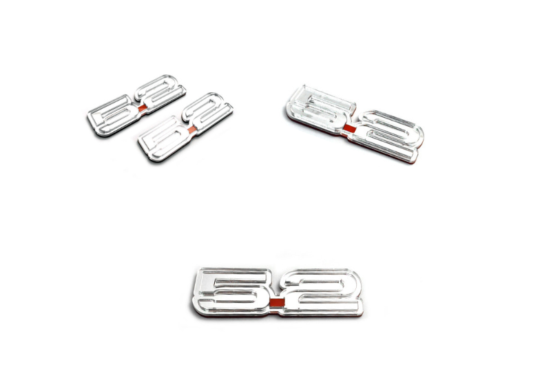 Ford Mustang Emblem & Badges set with 5.2 logo Ford emblems decoinfabric