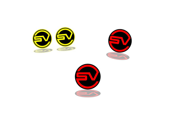 Range Rover Emblem & Badges set with SV logo