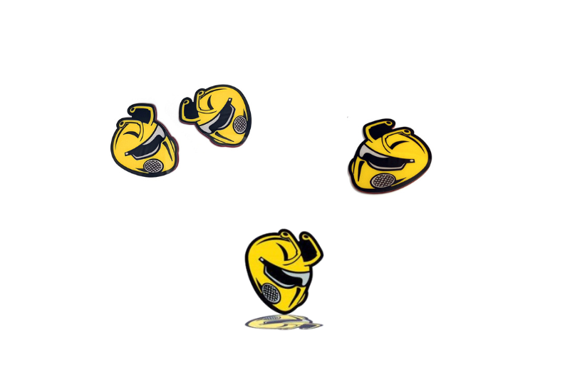 Dodge Emblem & Badges set with 1320 BEE logo Dodge emblems decoinfabric