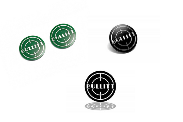 Ford Mustang Emblem & Badges set with Bullitt logo