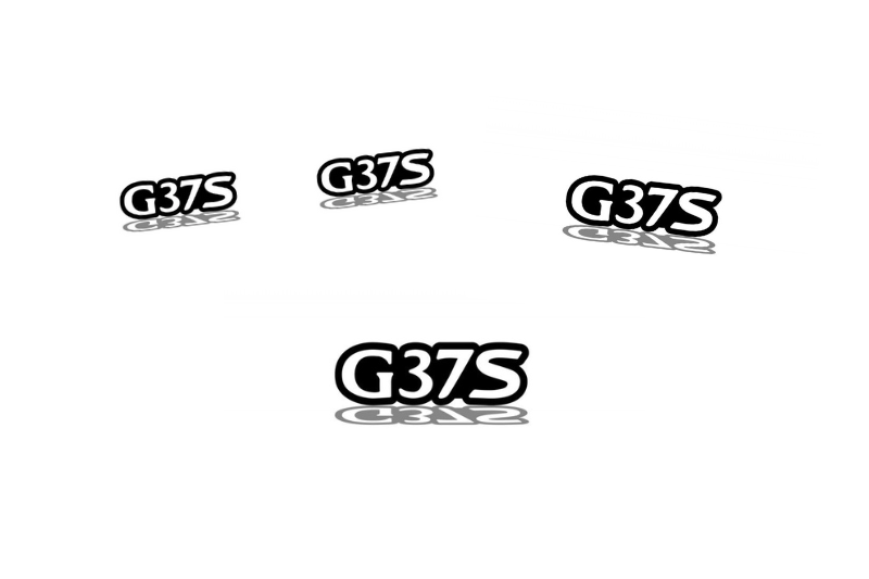 Infiniti Emblem & Badges set with G37S logo Infiniti emblems decoinfabric