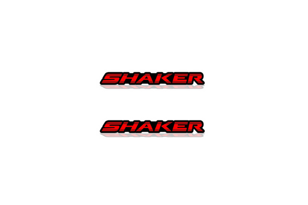 Dodge Emblem & Badge Set - Grille and Tailgate Shaker logo (Type 2)