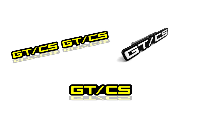 Ford Mustang Emblem & Badges set with GT/CS logo (Type... – decoinfabric