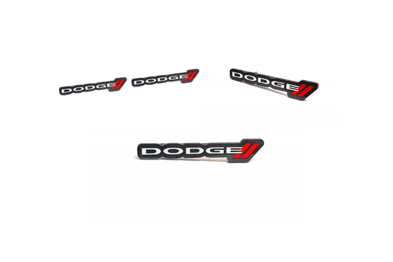 Dodge Emblem & Badges set with Dodge logo