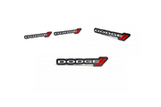 Dodge Emblem & Badges set with Dodge logo Dodge emblems decoinfabric