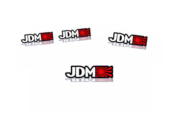 Nissan Emblem & Badges set with JDM logo (Type 2)