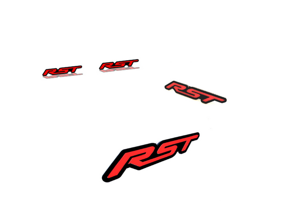 Chevrolet Emblem & Badges set with RST logo