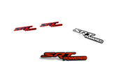 Chrysler Emblem & Badges set with SRT Powered logo Chrysler emblems decoinfabric