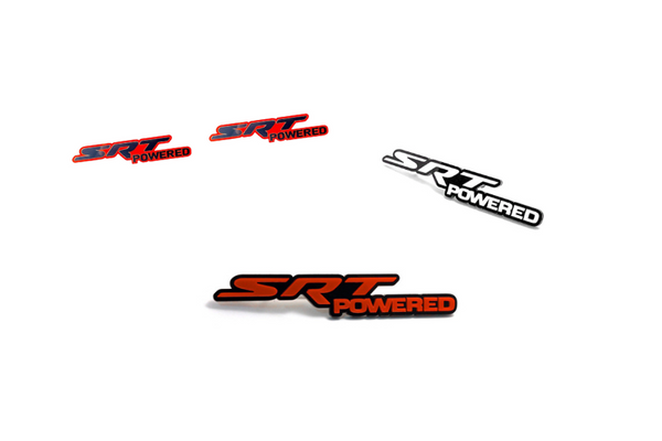 Chrysler Emblem & Badges set with SRT Powered logo