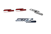 Jeep Emblem & Badges set with SRT Powered logo Jeep emblems decoinfabric