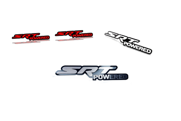 Jeep Emblem & Badges set with SRT Powered logo