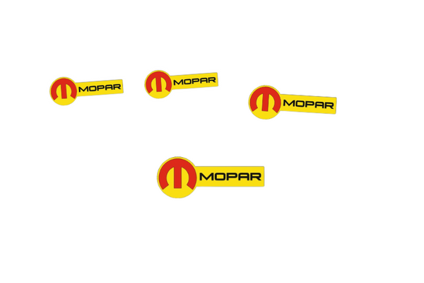 Dodge Emblem & Badges set with Mopar logo (Type 11)