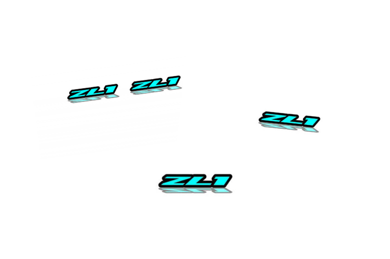 Chevrolet Emblem & Badges set with ZL1 logo Chevrolet emblems decoinfabric