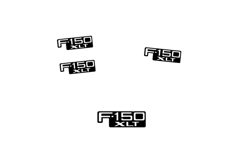 Ford F150 Emblem & Badges set with F150 XTL logo