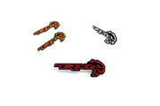 Dodge Emblem & Badges set with TRX + Hellcat logo Dodge emblems decoinfabric