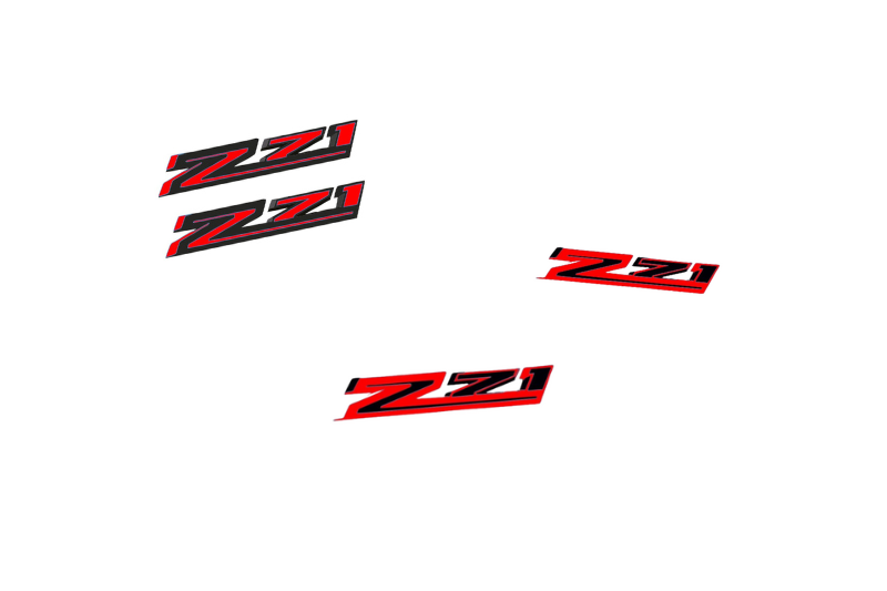 Chevrolet Emblem & Badges set with Z71 Off-road logo (Type 2) Chevrolet emblems decoinfabric