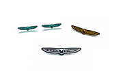 Jeep Emblem & Badges set with Trailhawk logo (Type 2) Jeep emblems decoinfabric