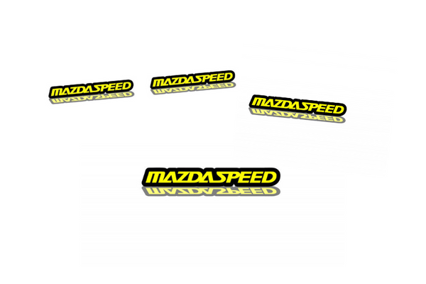 Mazda Emblem & Badges set with Mazdaspeed logo