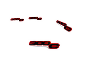 Chrysler 300C II Emblem & Badges set with 300C II logo (Type 3) Chrysler emblems decoinfabric