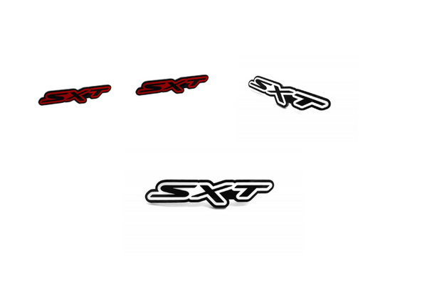 Dodge Emblem & Badges set with SXT logo (Type 2)