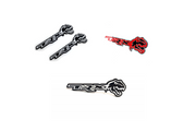 Dodge Emblem & Badges set with TRX + Tirex logo (Type 2) Dodge emblems decoinfabric