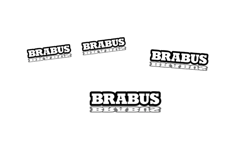 Mercedes G-Class Emblem & Badges set with Brabus logo