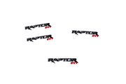 Ford Ranger Emblem & Badges set with Raptor SVT logo (Type 2) Ford emblems decoinfabric