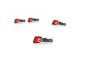 Audi Emblem & Badges set with S Line logo Audi emblems decoinfabric