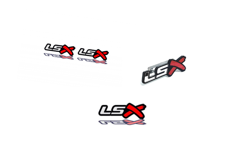 Chevrolet Emblem & Badges set with LSX logo