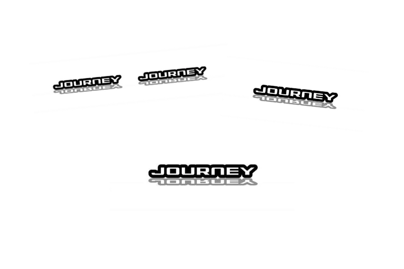 Dodge Emblem & Badges set with Journey logo