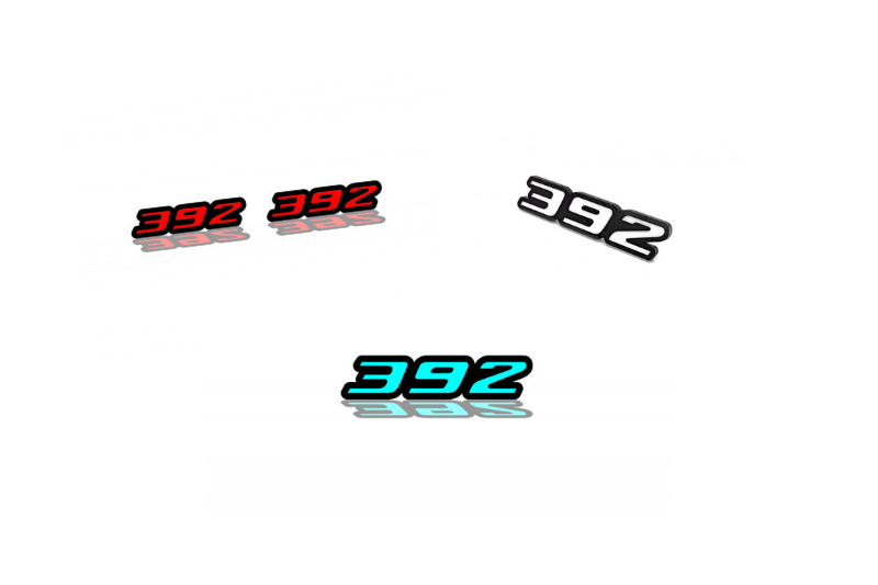 Dodge Emblem & Badges set with 392 logo