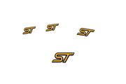 Ford Emblem & Badges set with ST logo (Type 4) Ford emblems decoinfabric