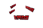 Jeep Emblem & Badges set with Hemi 5.7 Liter logo Jeep emblems decoinfabric