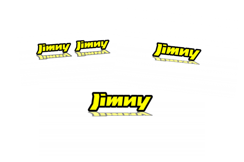 Suzuki Emblem & Badges set with Jimny logo Suzuki emblems decoinfabric