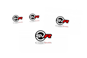 Range Rover Emblem & Badges set with SVR logo (Type 2) Range Rover emblems decoinfabric