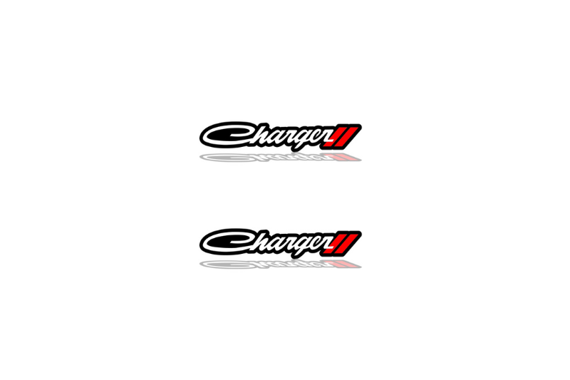 Dodge Charger Emblem & Badge Set - Grille and Tailgate Charger logo