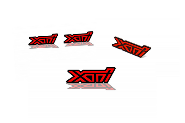 Subaru Emblem & Badges set with XTI logo