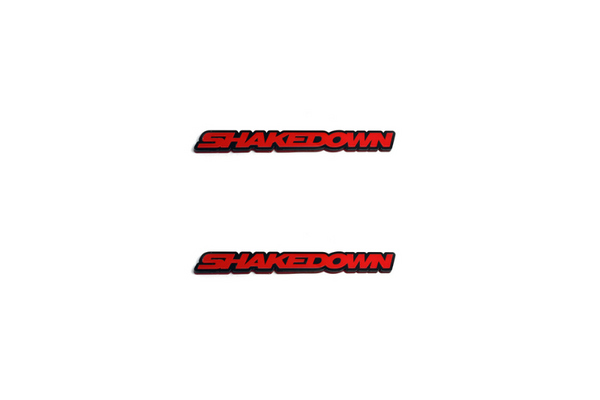 Dodge Emblem & Badge Set - Grille and Tailgate Shakedown logo