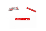 Jeep Emblem & Badges set with SRT8 logo (Type 3) Jeep emblems decoinfabric