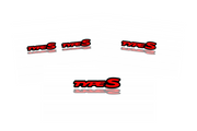 Honda Emblem & Badges set with Type S logo Honda emblems decoinfabric