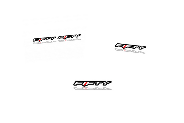 Chevrolet Camaro Emblem & Badges set with Fifty logo