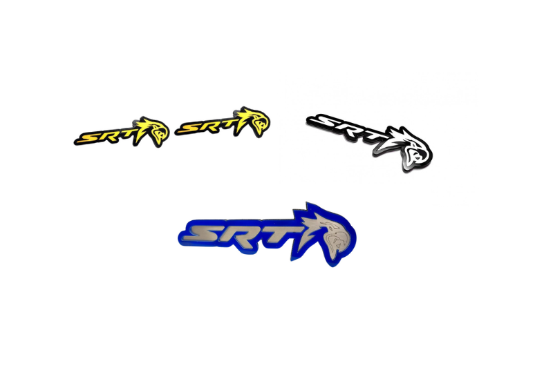 Jeep Emblem & Badges set with SRT Trackhawk logo