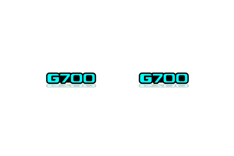 Mercedes G-Class emblem for fenders with G700 logo