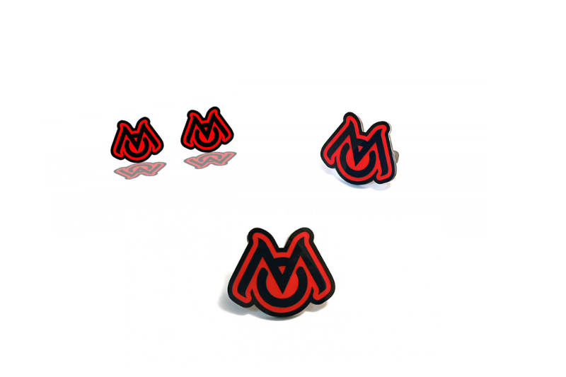 Chrysler Emblem & Badges set with Mopar logo (Type 4) Chrysler emblems decoinfabric